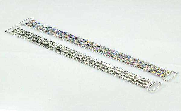 cjsir 10pcs 3rows full crystal ab rhinestone bikini connectors buckle silver metal chain for swimming wear bikini decoration decor1650940, Black
cjsir 10pcs 3rows full crystal ab rhinestone bikini connectors buckle silver metal chain for swimming wear bikini decoration decor1650940, Black