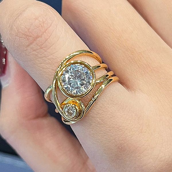 band rings huitan trendy gold color metal style rings for women lines design temperament office lady's finger accessories versatile jew, Silver
band rings huitan trendy gold color metal style rings for women lines design temperament office lady's finger accessories versatile jew, Silver
