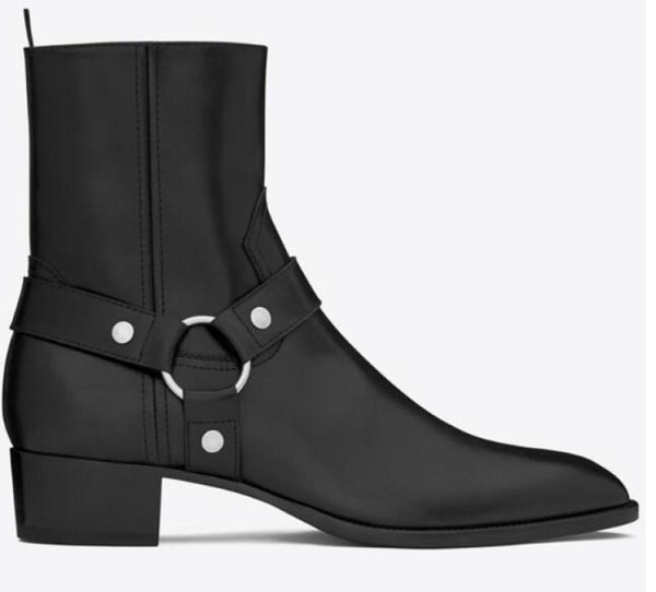 street style shoes man slp wyatt harness boots calf leathersuedeleather brown boots western cowboy boots 937010, Black
street style shoes man slp wyatt harness boots calf leathersuedeleather brown boots western cowboy boots 937010, Black