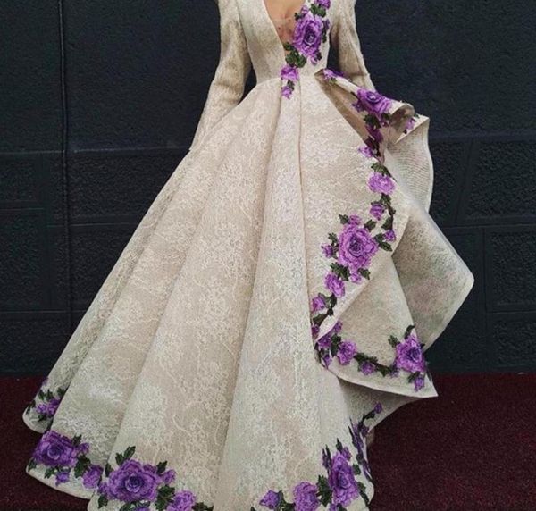 asymmetrical lace formal prom dresses deep vneck long sleeve embroidery appliques evening dress red carpet dress 2018 party 4188829, Black
asymmetrical lace formal prom dresses deep vneck long sleeve embroidery appliques evening dress red carpet dress 2018 party 4188829, Black