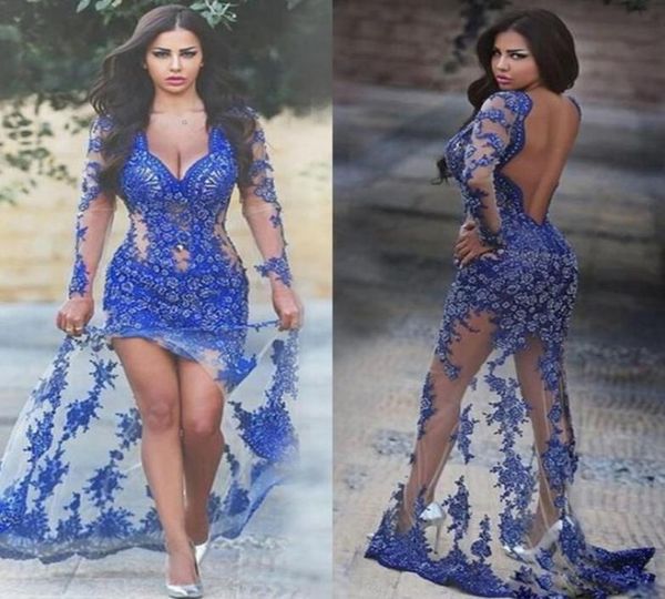 royal blue sheath prom evening dress 2019 long sleeve high split lace formal party gown see through pageant gown custom made9660661, Black
royal blue sheath prom evening dress 2019 long sleeve high split lace formal party gown see through pageant gown custom made9660661, Black