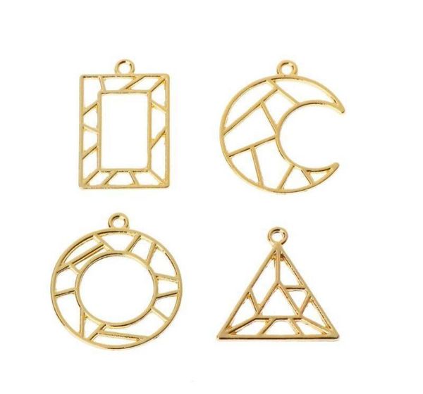 4pc geometric shape open bezel charm pressed flower blank frame hollow pendant for diy jewelry making2475303, Bronze;silver
4pc geometric shape open bezel charm pressed flower blank frame hollow pendant for diy jewelry making2475303, Bronze;silver