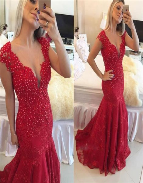 burgundy arabic style mermaid prom dresses dark red v neck see through button back lace pearls cap sleeves reception evening gowns3344674, Black
burgundy arabic style mermaid prom dresses dark red v neck see through button back lace pearls cap sleeves reception evening gowns3344674, Black