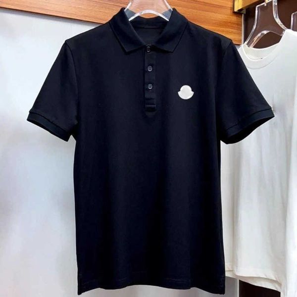 casual polo shirt mens short sleeve t shirt designer luxury brand embroidery polos business button polo shirts, White;black
casual polo shirt mens short sleeve t shirt designer luxury brand embroidery polos business button polo shirts, White;black