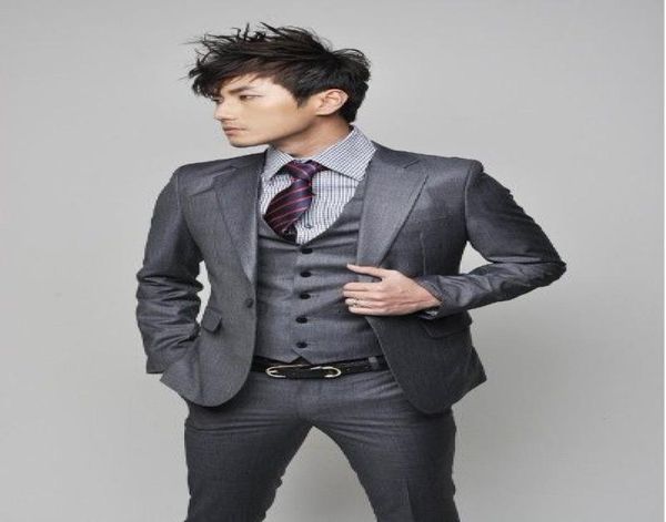 slim fit one button groom tuxedos charcoal grey man notch lapel groomsman men wedding suits bridegroom jacketpantstievest9495945, Black;gray
slim fit one button groom tuxedos charcoal grey man notch lapel groomsman men wedding suits bridegroom jacketpantstievest9495945, Black;gray