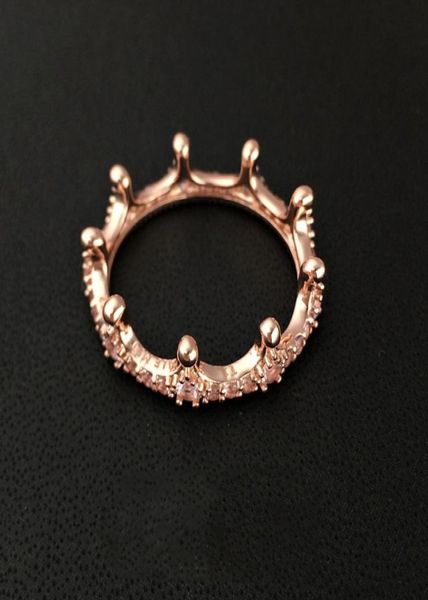 new cz diamond rose gold ring 925 sterling silver wedding original box set for pandora women039s ring holiday gift 8062526, Slivery;golden
new cz diamond rose gold ring 925 sterling silver wedding original box set for pandora women039s ring holiday gift 8062526, Slivery;golden