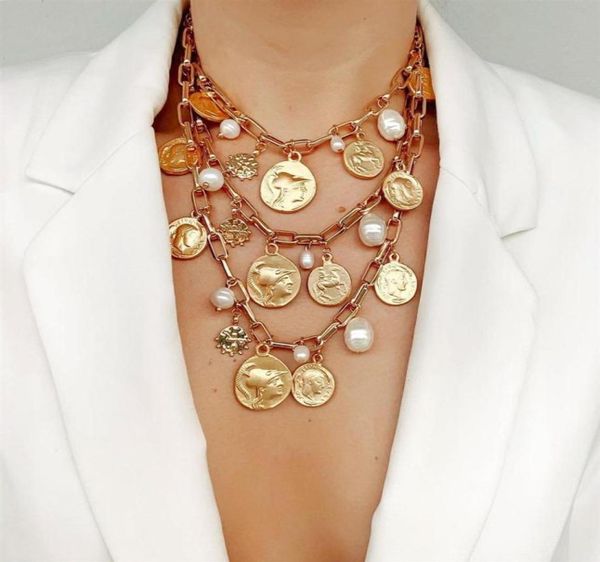 gold coin popular necklace fashion multilayered metal clavicle chain boho style tassel whole237l1971849, Silver
gold coin popular necklace fashion multilayered metal clavicle chain boho style tassel whole237l1971849, Silver