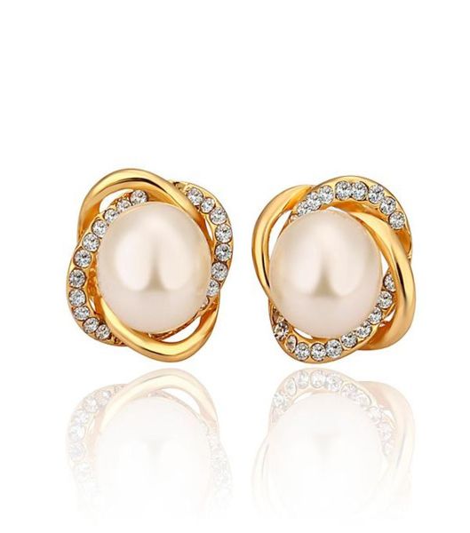 18k gold plated shell pearl stud earrings jewelry fashion classic wedding gift for women 10pairlot6093362, Golden;silver
18k gold plated shell pearl stud earrings jewelry fashion classic wedding gift for women 10pairlot6093362, Golden;silver
