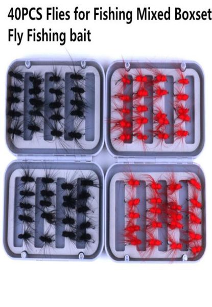 40pcs flies for fishing mixed boxset fly fishing bait feather hook bionic bait fishing necessary 520081
40pcs flies for fishing mixed boxset fly fishing bait feather hook bionic bait fishing necessary 520081