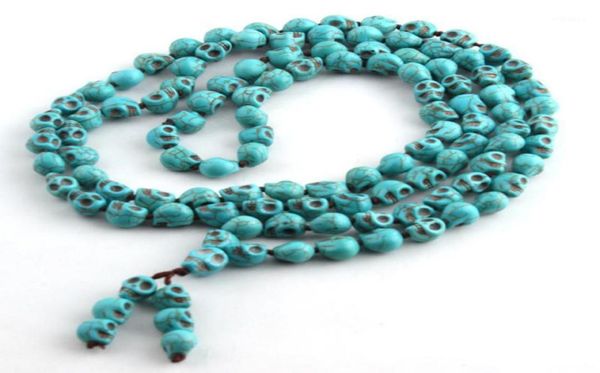 pendant necklaces bohemian jewelry blue long knotted tibetan buddhism 108 bone skull heads prayer bead mala necklace15527627, Silver
pendant necklaces bohemian jewelry blue long knotted tibetan buddhism 108 bone skull heads prayer bead mala necklace15527627, Silver