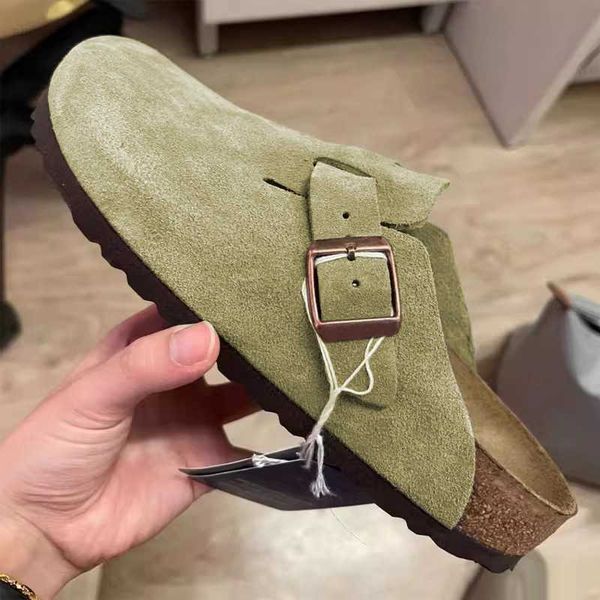 original standard bk shoes for men and women with flat bottoms for comfort genuine cork flat shoes for external wearing. baotou slippers bok, Black
original standard bk shoes for men and women with flat bottoms for comfort genuine cork flat shoes for external wearing. baotou slippers bok, Black