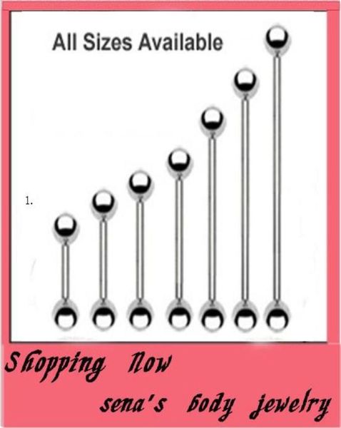 tongue ring 70pcslot mix 7 size stainless steel ball heix earring piercing body tongue ring8099992, Silver
tongue ring 70pcslot mix 7 size stainless steel ball heix earring piercing body tongue ring8099992, Silver