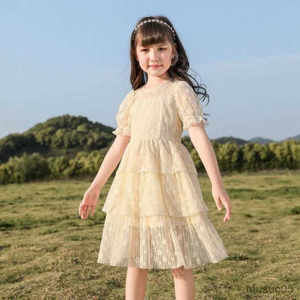 girl's dresses girls princess mesh layered dresses for kids elegant party wedding summer children clothes beige, Red;yellow
girl's dresses girls princess mesh layered dresses for kids elegant party wedding summer children clothes beige, Red;yellow