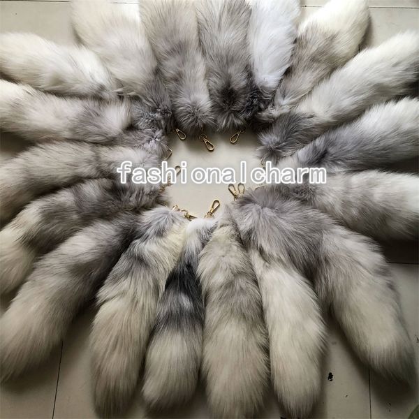 wholesale 50pcs/lot 40cm/16" real cross fox fur tail keychain cosplay toy bag charm pendant, Silver
wholesale 50pcs/lot 40cm/16" real cross fox fur tail keychain cosplay toy bag charm pendant, Silver