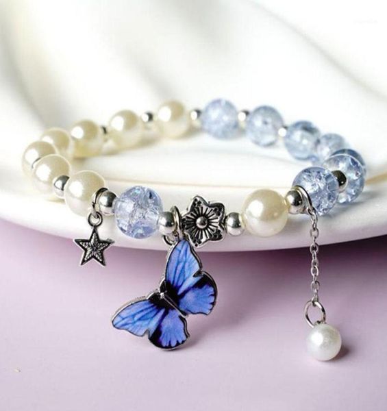 charm bracelets pearl crystal spacer beads butterfly starfish animals women girls sweet wrist chains beaded bracelet jewlery gift7842340, Golden;silver
charm bracelets pearl crystal spacer beads butterfly starfish animals women girls sweet wrist chains beaded bracelet jewlery gift7842340, Golden;silver