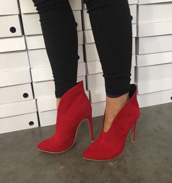 zandina ladies new high heel boots vneck simple style party prom casual shoes big size dailywear fashion dress ankle booties shoe5950576, Black
zandina ladies new high heel boots vneck simple style party prom casual shoes big size dailywear fashion dress ankle booties shoe5950576, Black