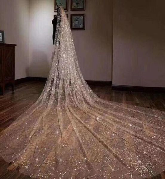 2019 sparkly bling bling bridal veil cathedral train 3 meters luxury shiny wedding party bridal veil white champagne2958188, Black
2019 sparkly bling bling bridal veil cathedral train 3 meters luxury shiny wedding party bridal veil white champagne2958188, Black