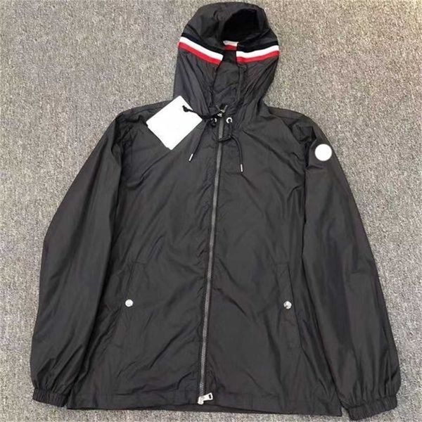 designer mens jacket embroidered badge color stripe patchwork hood short windbreaker loose casual sun protection thin askc, Black;brown
designer mens jacket embroidered badge color stripe patchwork hood short windbreaker loose casual sun protection thin askc, Black;brown