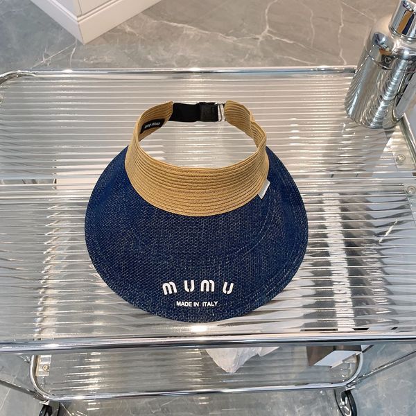 2023 summer new straw hat women's open sunshade hat headless sunscreen hat outdoor leisure sun hat trend, Blue;gray
2023 summer new straw hat women's open sunshade hat headless sunscreen hat outdoor leisure sun hat trend, Blue;gray