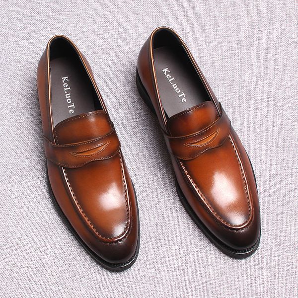 autumn shoes men wedding dress shoes round head brown black loafers genuine leather slip on male casual business oxford shoes
autumn shoes men wedding dress shoes round head brown black loafers genuine leather slip on male casual business oxford shoes