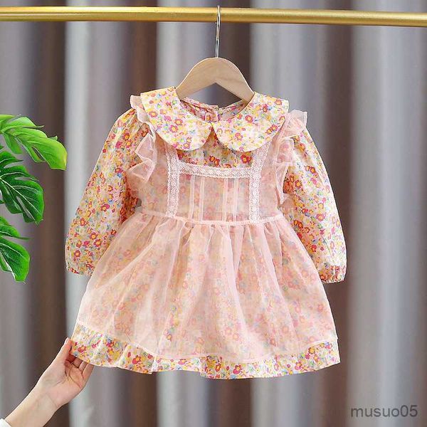 girl's dresses toddler girls clothes spring pan collar floral princess birthday dress for kids clothing children costumes, Red;yellow
girl's dresses toddler girls clothes spring pan collar floral princess birthday dress for kids clothing children costumes, Red;yellow