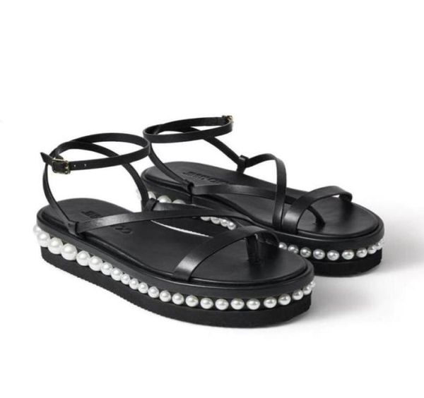 famous brand pine sandals wedges shoes white black leather latte vachetta pearl embellishment platform flats gladiator sandalias c7525432
famous brand pine sandals wedges shoes white black leather latte vachetta pearl embellishment platform flats gladiator sandalias c7525432