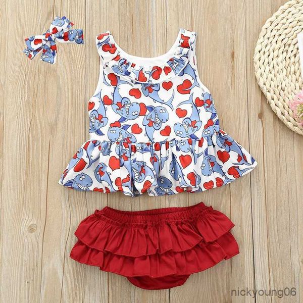 clothing sets newborn infant baby girls summer suit printed sleeveless shorts headband outfits clothes set, White
clothing sets newborn infant baby girls summer suit printed sleeveless shorts headband outfits clothes set, White