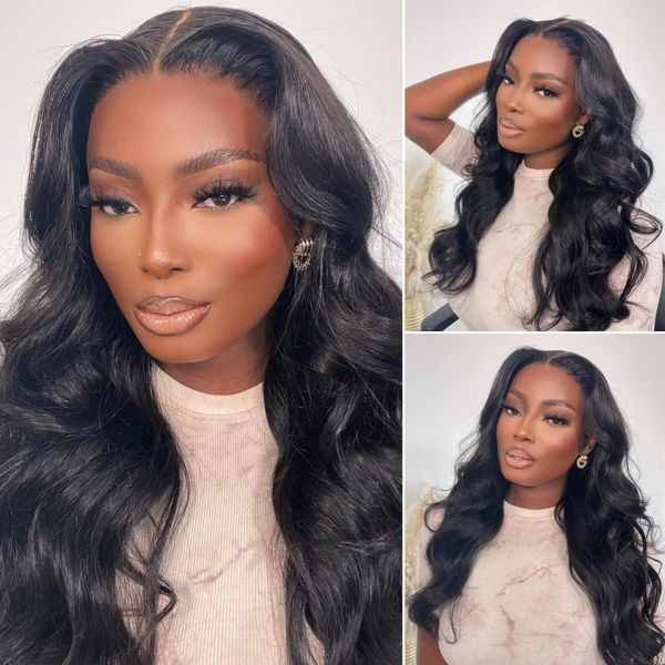 13x4 lace front wig body wave lace frontal wig synthetic lace wigs for women 180% density heat resistant fiber with baby hair, Black;brown
13x4 lace front wig body wave lace frontal wig synthetic lace wigs for women 180% density heat resistant fiber with baby hair, Black;brown