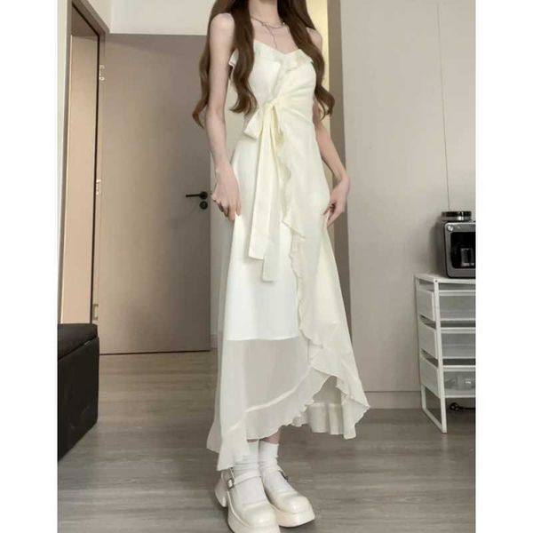 summer party dresses for women 2023 backless v-neck sling ruffled temperament fashion suspender simple elegant new in dress, Black;gray
summer party dresses for women 2023 backless v-neck sling ruffled temperament fashion suspender simple elegant new in dress, Black;gray