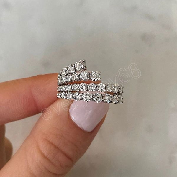 simple stylish lines cubic zirconia rings women silver color band bridal wedding accessories modern jewelry for party new
simple stylish lines cubic zirconia rings women silver color band bridal wedding accessories modern jewelry for party new