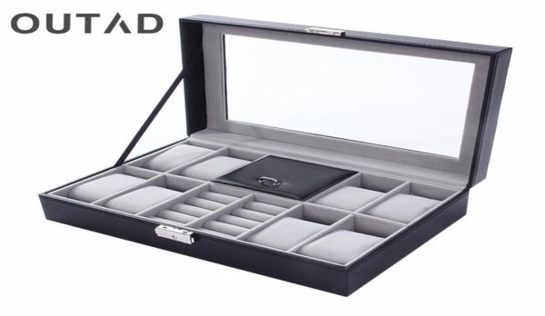 mixed grids pu leather watch box jewelery storage container watch ring bracelet organizer box display watch casket caja de reloj c3407408, Black;blue
mixed grids pu leather watch box jewelery storage container watch ring bracelet organizer box display watch casket caja de reloj c3407408, Black;blue