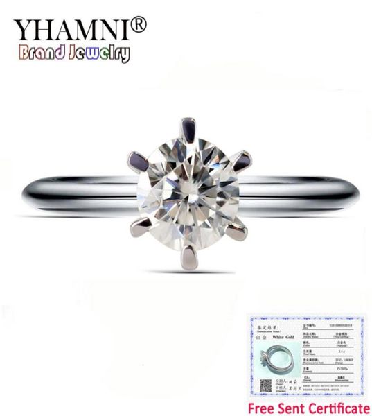 with certificate new fashion white gold color wedding rings for women brand luxury 1 carat lab diamond gold rings jewelry r0183664493, Slivery;golden
with certificate new fashion white gold color wedding rings for women brand luxury 1 carat lab diamond gold rings jewelry r0183664493, Slivery;golden
