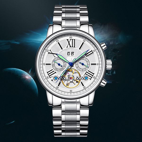 6y3y 2023 new watch men's leisure diamond watches gold steel case leather mechanical automatic wristwatch strap male relogio masculino, Slivery;golden 
6y3y 2023 new watch men's leisure diamond watches gold steel case leather mechanical automatic wristwatch strap male relogio masculino, Slivery;golden