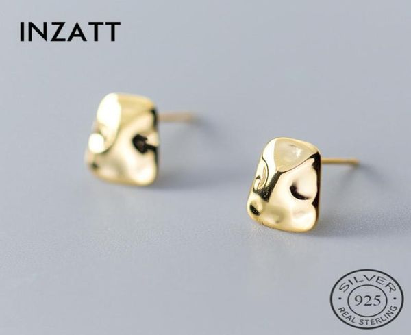 inzareal 925 sterling silver irregular geometric glossy stud earrings for charming women party fine jewelry gold color gift5106629, Golden;silver
inzareal 925 sterling silver irregular geometric glossy stud earrings for charming women party fine jewelry gold color gift5106629, Golden;silver
