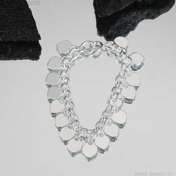 2023 summer women original 1:1 925 silver bracelet multi-love women's jewelry holiday birthday gift valentine's day, Black
2023 summer women original 1:1 925 silver bracelet multi-love women's jewelry holiday birthday gift valentine's day, Black