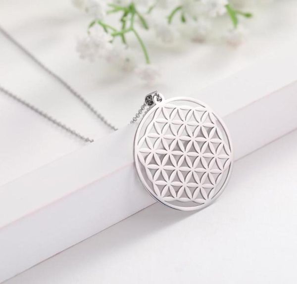 pendant necklaces eueavan 10pcs the flower of life pattern melon seeds clasp circle necklace stainless steel2983836, Silver
pendant necklaces eueavan 10pcs the flower of life pattern melon seeds clasp circle necklace stainless steel2983836, Silver