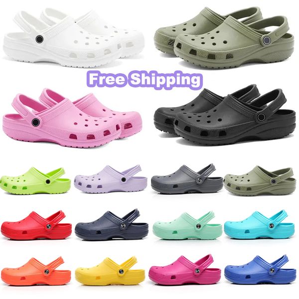 designer sandals clog men women summer beach slippers waterproof slides balck white green nursing hospital outdoor shoes, Black
designer sandals clog men women summer beach slippers waterproof slides balck white green nursing hospital outdoor shoes, Black
