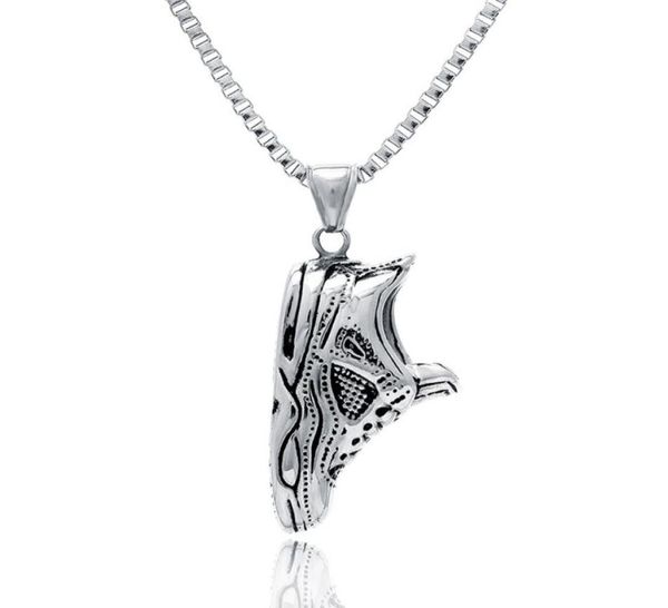 stainless steel men039s sneakers pendant necklace hip hop sports shoes necklaces jewelry with box chain for him gift6956484, Silver
stainless steel men039s sneakers pendant necklace hip hop sports shoes necklaces jewelry with box chain for him gift6956484, Silver