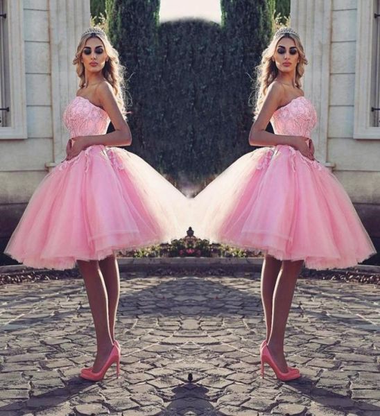 tutu pink kneelength prom dress stylish strapless beaded lace appliques pretty cocktail party dress puffy tulle short lovely even6661938, Black
tutu pink kneelength prom dress stylish strapless beaded lace appliques pretty cocktail party dress puffy tulle short lovely even6661938, Black