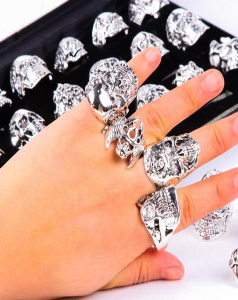 tibetan silver skull ring biker whole retro mixed 20pcs uality gothic punk assorted lots style bikers rings men039s vi1280687
tibetan silver skull ring biker whole retro mixed 20pcs uality gothic punk assorted lots style bikers rings men039s vi1280687