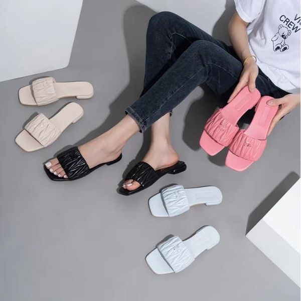 designer miu slippers slides women metallic slide sandals black pink beige square toe heels ladies summer beach sandal party wedding slipper
designer miu slippers slides women metallic slide sandals black pink beige square toe heels ladies summer beach sandal party wedding slipper