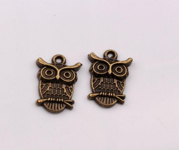 150pcs antique bronze owl charms pendants for jewelry making findings 23x14x4mm2061419, Bronze;silver
150pcs antique bronze owl charms pendants for jewelry making findings 23x14x4mm2061419, Bronze;silver