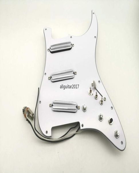 guitar pickups wiring assembly white sss humbucker electric guitar pickups suitable for strato guitar 20 different sounds1757163 
guitar pickups wiring assembly white sss humbucker electric guitar pickups suitable for strato guitar 20 different sounds1757163