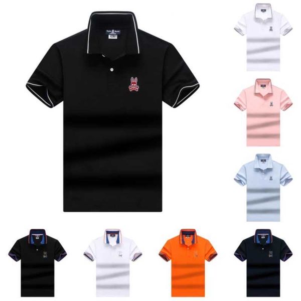 2023 psycho bunny summer new men's skull rabbit polo shirt short sleeve cartoon embroidery collar jacquard fashion brand simple wbnmk5y, White;black
2023 psycho bunny summer new men's skull rabbit polo shirt short sleeve cartoon embroidery collar jacquard fashion brand simple wbnmk5y, White;black