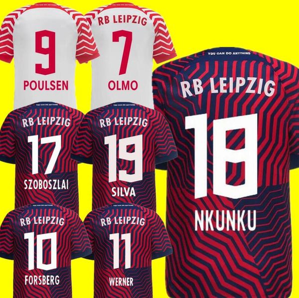 23 24 silva soccer jerseys forsberg camiseta maillot szoboszlai poulsen sorloth 2023 2024 away red football shirts kits uniform rbl nkunku o, Black;yellow
23 24 silva soccer jerseys forsberg camiseta maillot szoboszlai poulsen sorloth 2023 2024 away red football shirts kits uniform rbl nkunku o, Black;yellow