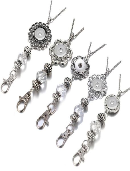 pendant necklaces flowers crystal lanyard retractable id badge reel phone key holder snap necklace 60cm fit 18mm buttons jewelry9890604, Silver
pendant necklaces flowers crystal lanyard retractable id badge reel phone key holder snap necklace 60cm fit 18mm buttons jewelry9890604, Silver