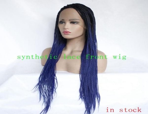 synthetic lace front wig 1b black micro box braided baby hair heat resistant fiber10103389514522
synthetic lace front wig 1b black micro box braided baby hair heat resistant fiber10103389514522