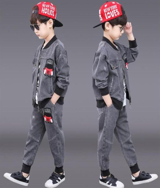 kids denim sets 2021 boys zipper long sleeve cowboy jacket white tshirt casual jeans 3pcs children cowboys outfits a4089273l8420605
kids denim sets 2021 boys zipper long sleeve cowboy jacket white tshirt casual jeans 3pcs children cowboys outfits a4089273l8420605