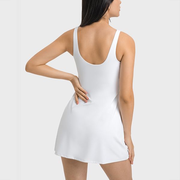 two pieces women stretchy tennis golf yoga dresses sleeveless maxi skirt clothing yoga workout sports bras with removable pads
two pieces women stretchy tennis golf yoga dresses sleeveless maxi skirt clothing yoga workout sports bras with removable pads
