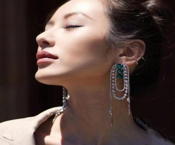 dangle chandelier geogous shiny rhinestone gems women fashion earrings jewelry 3colors party show ladys039 statement7909088, Silver
dangle chandelier geogous shiny rhinestone gems women fashion earrings jewelry 3colors party show ladys039 statement7909088, Silver